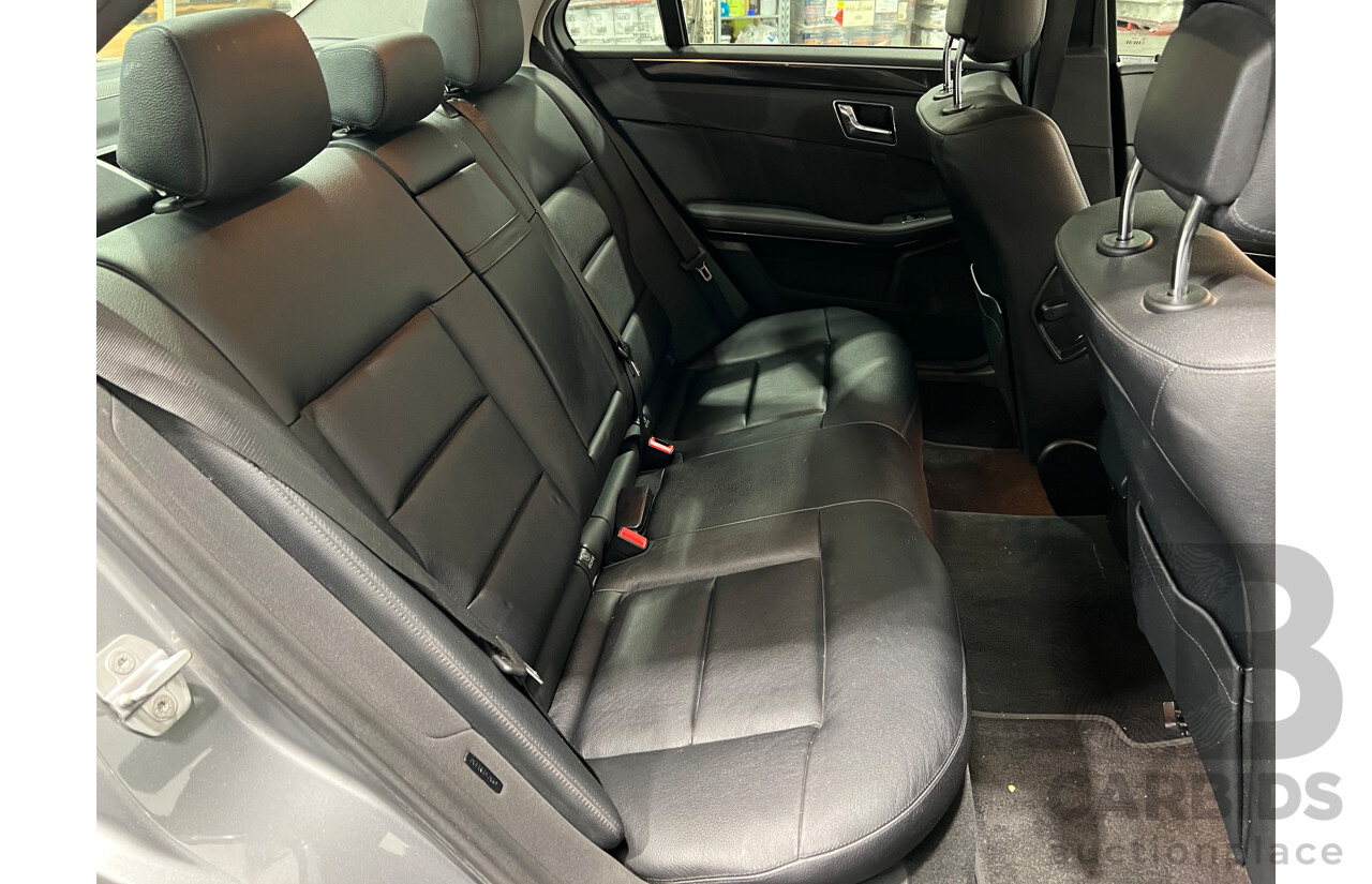 10/2009 Mercedes-Benz E250 CGI Avantgarde 212 4d Sedan Grey 1.8L Turbo