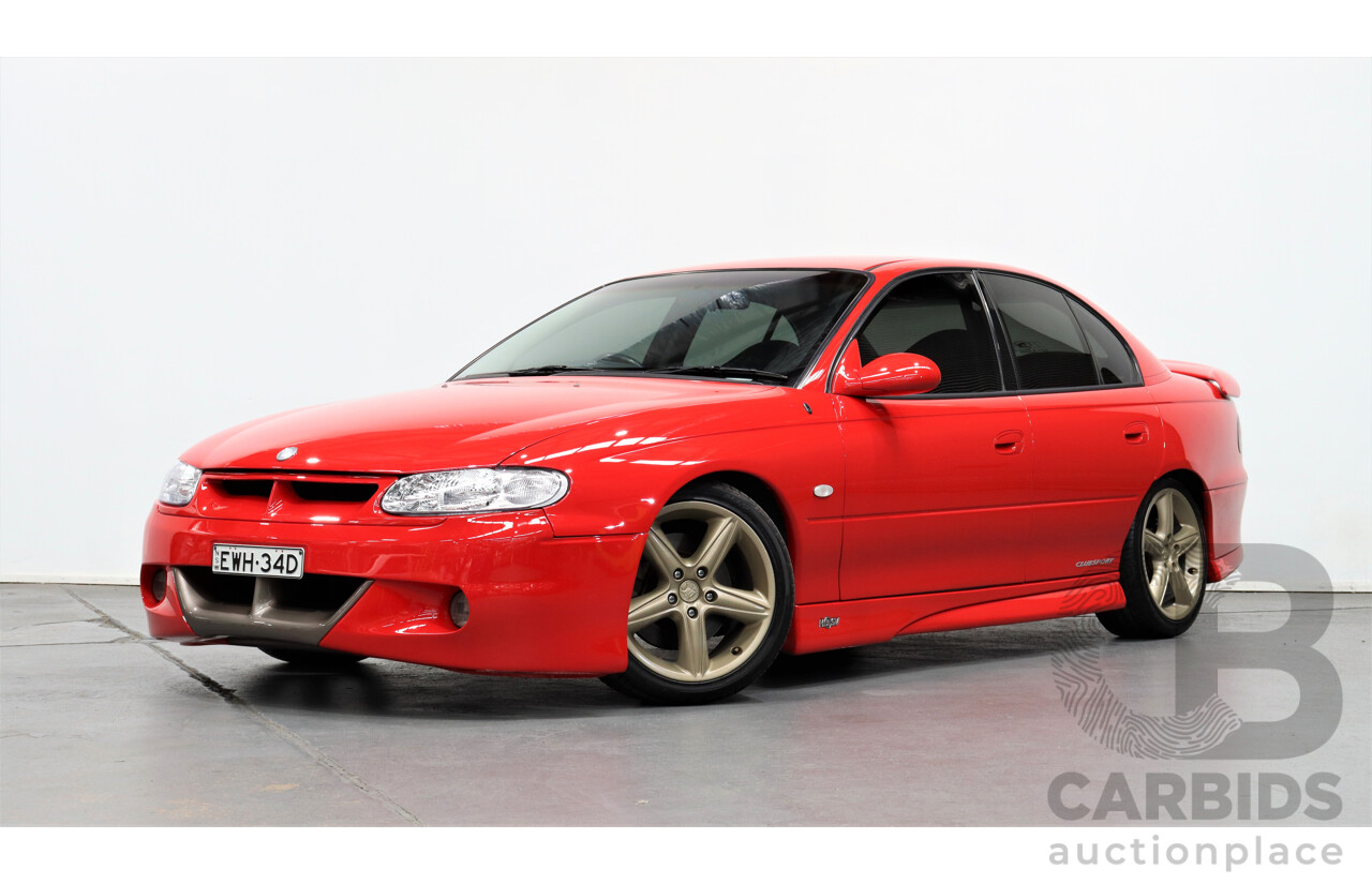 7/1999 Holden HSV Clubsport R8 VTII 4d Sedan Red 5.7L V8