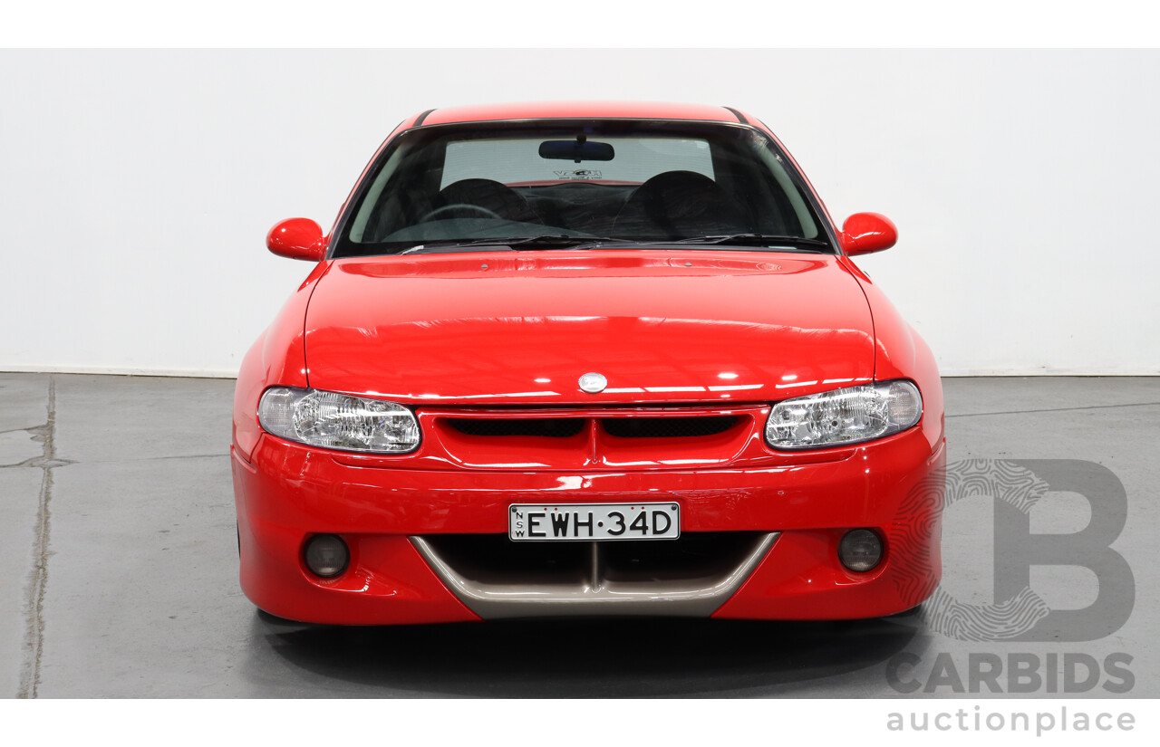 7/1999 Holden HSV Clubsport R8 VTII 4d Sedan Red 5.7L V8