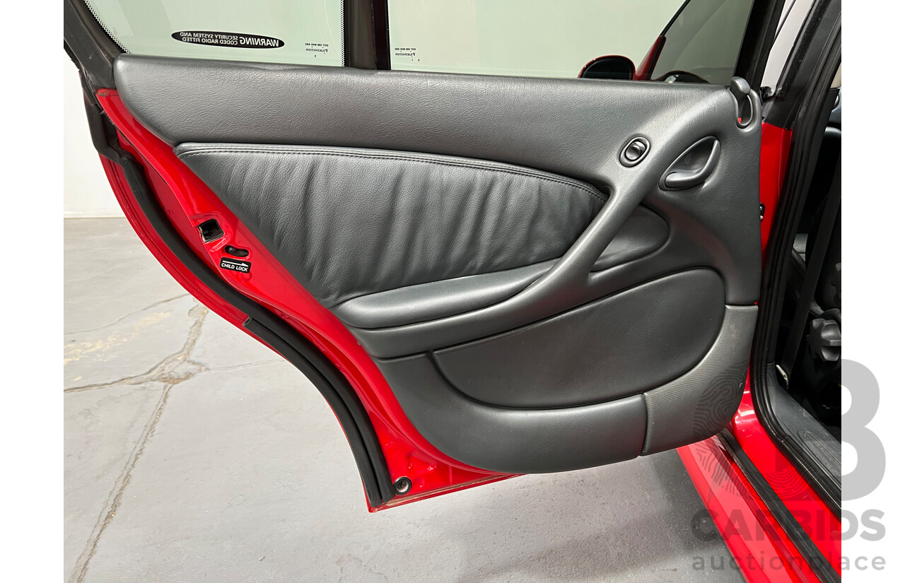 7/1999 Holden HSV Clubsport R8 VTII 4d Sedan Red 5.7L V8