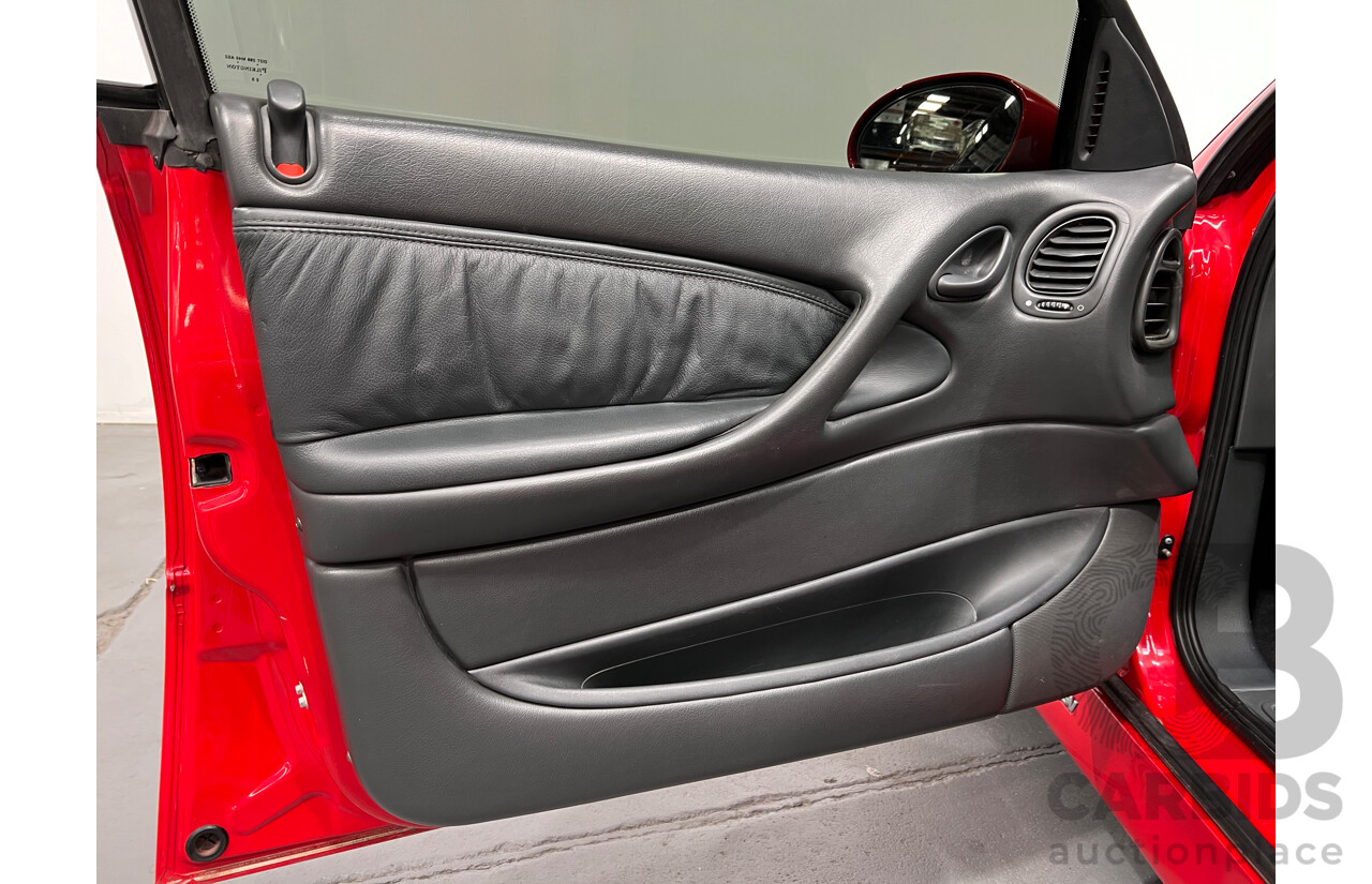 7/1999 Holden HSV Clubsport R8 VTII 4d Sedan Red 5.7L V8