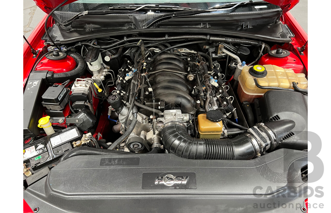 7/1999 Holden HSV Clubsport R8 VTII 4d Sedan Red 5.7L V8