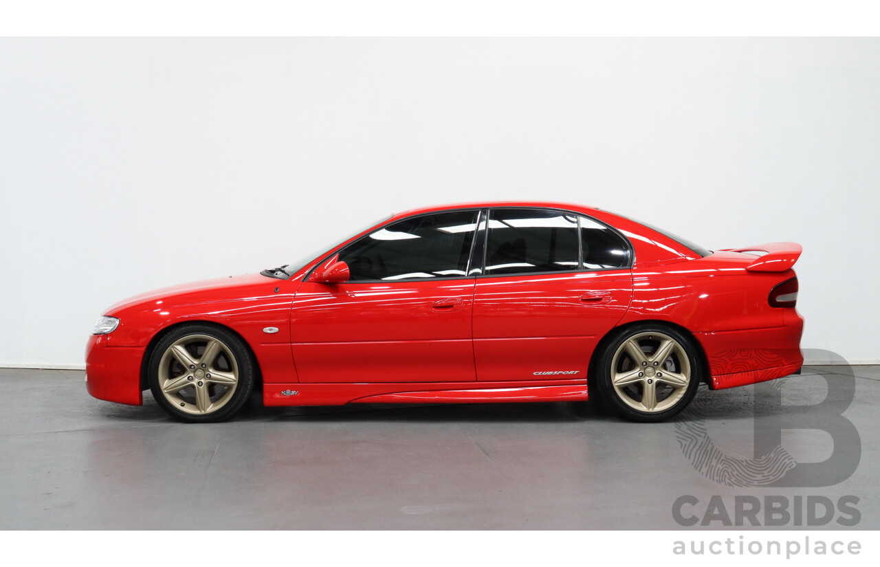 7/1999 Holden HSV Clubsport R8 VTII 4d Sedan Red 5.7L V8