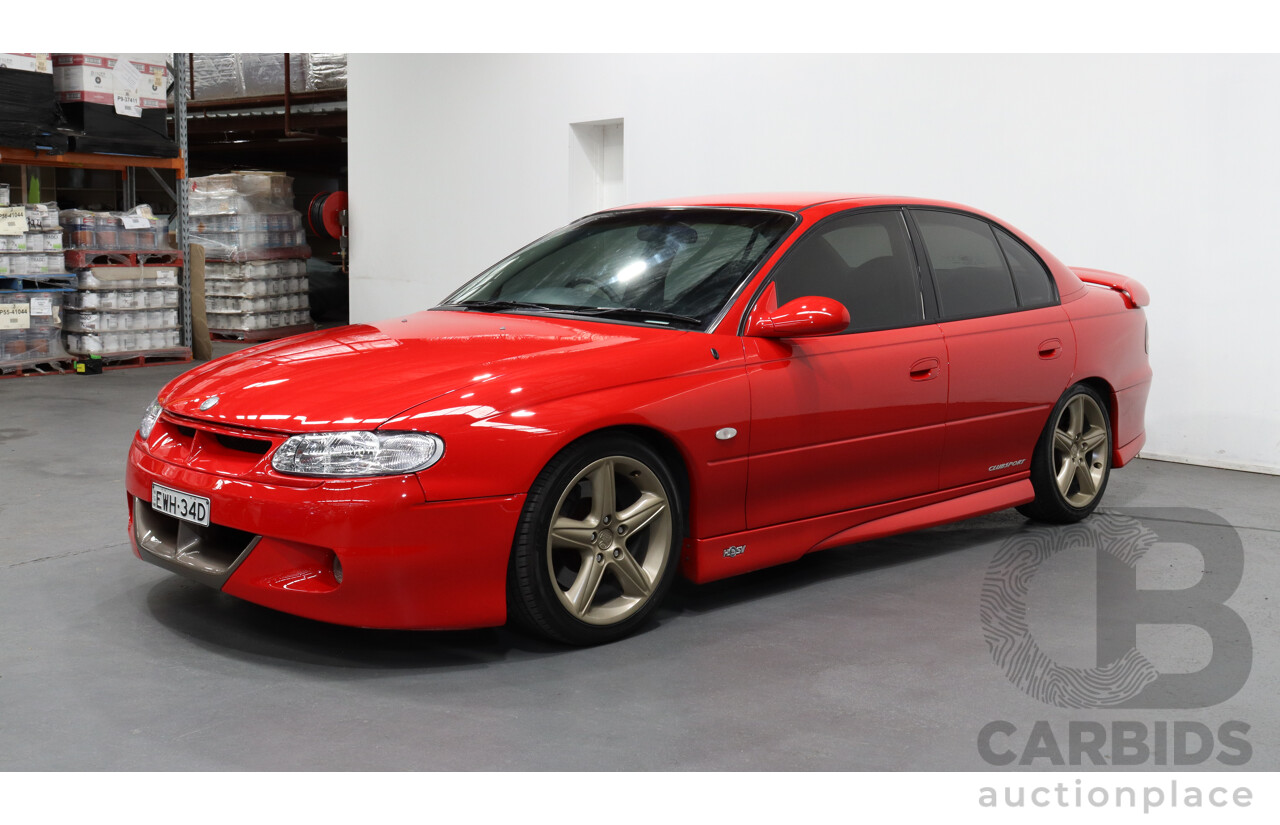 7/1999 Holden HSV Clubsport R8 VTII 4d Sedan Red 5.7L V8