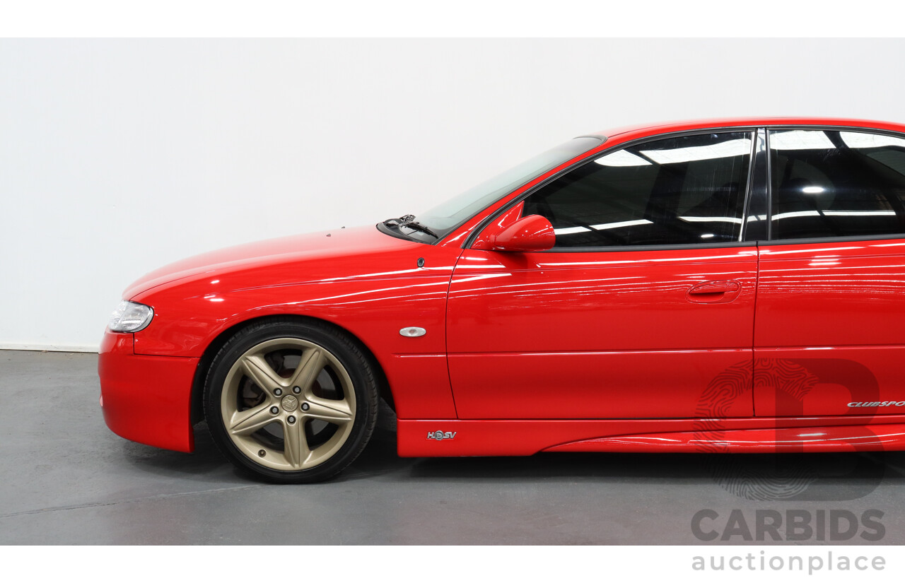 7/1999 Holden HSV Clubsport R8 VTII 4d Sedan Red 5.7L V8