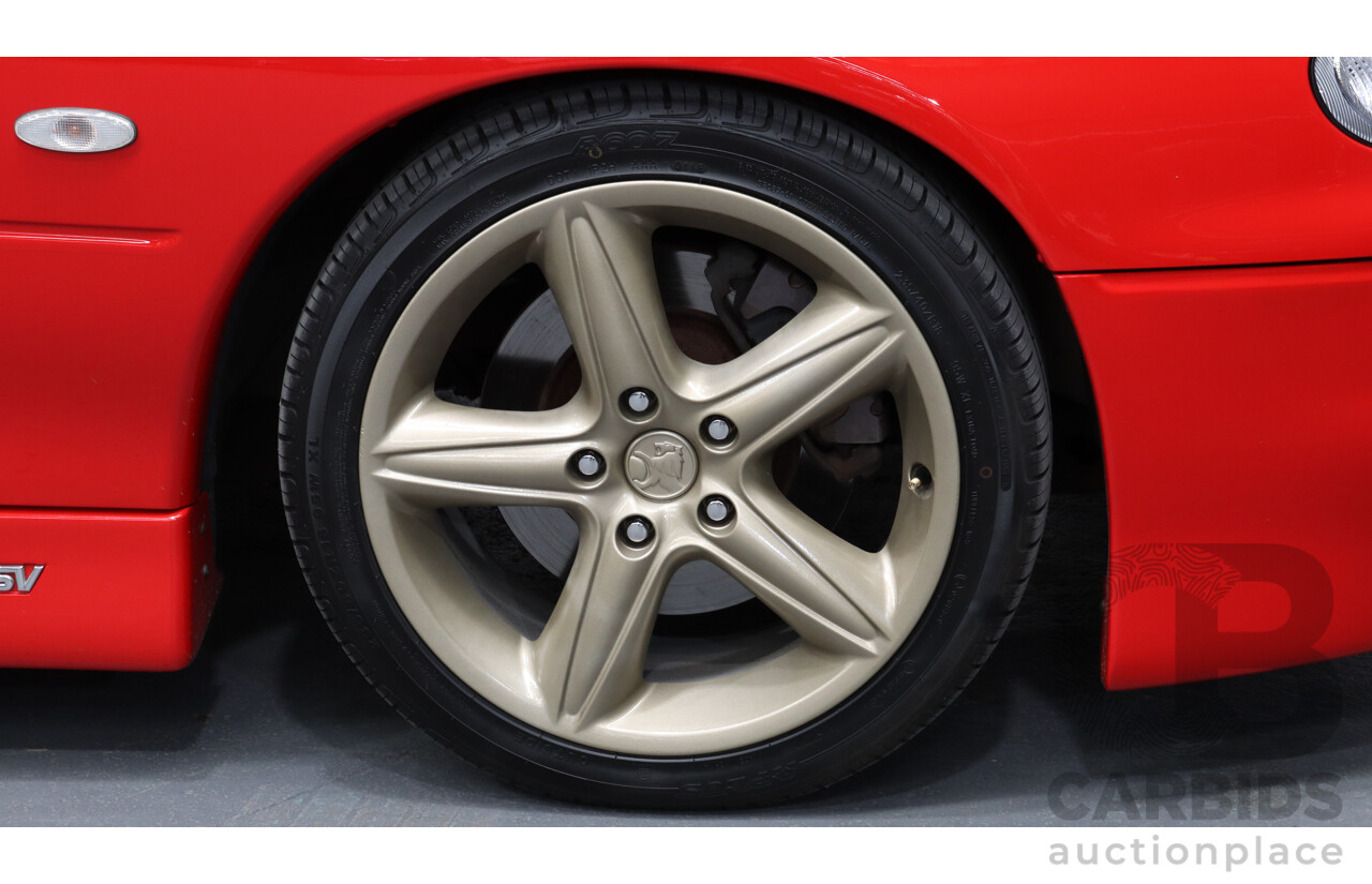 7/1999 Holden HSV Clubsport R8 VTII 4d Sedan Red 5.7L V8