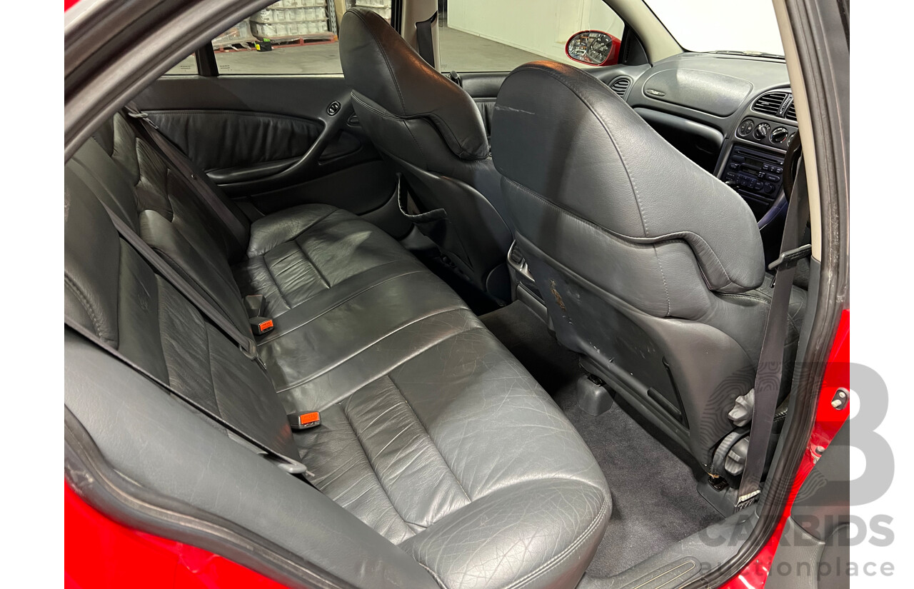7/1999 Holden HSV Clubsport R8 VTII 4d Sedan Red 5.7L V8