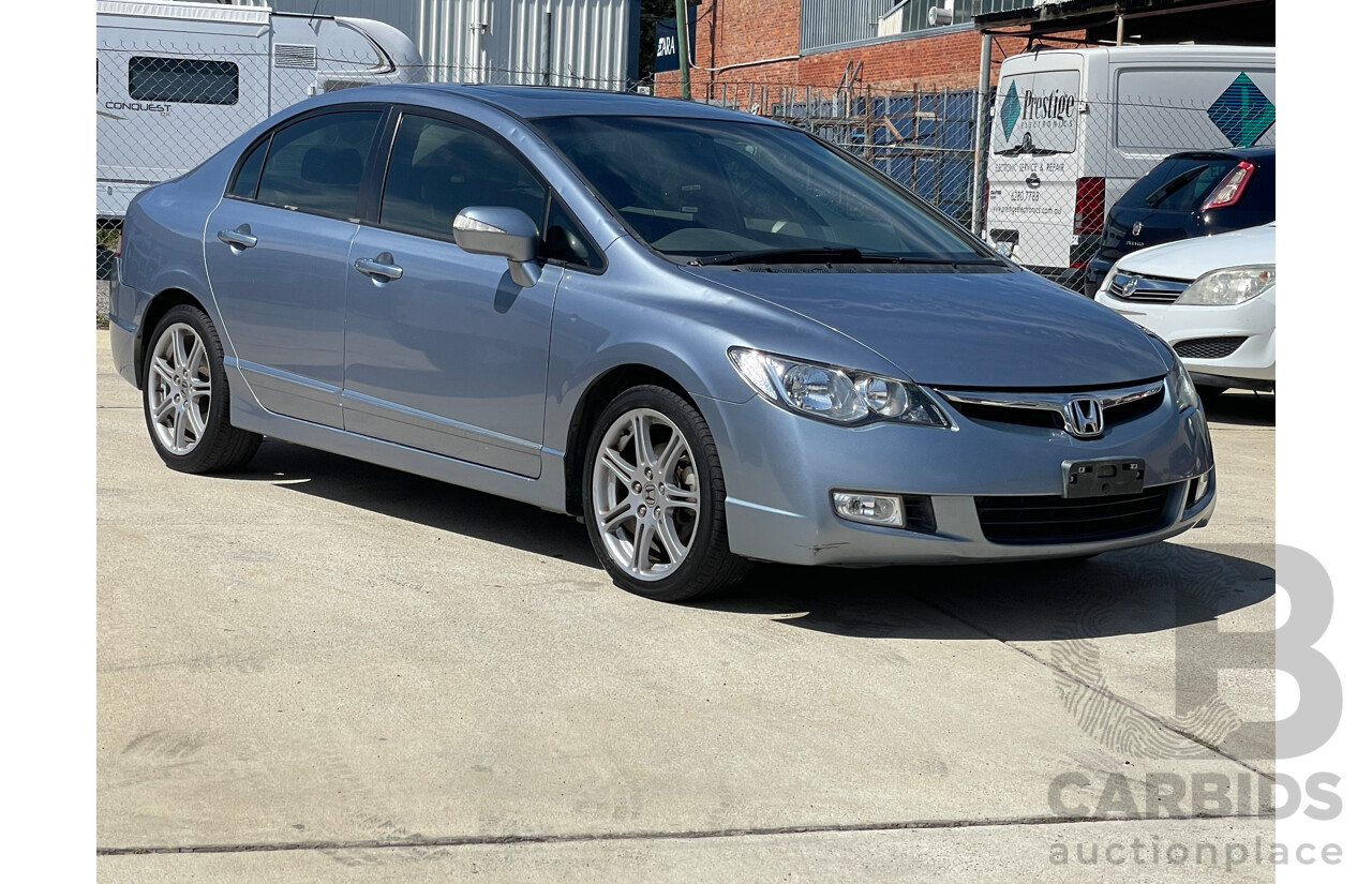 12/2006 Honda Civic Sport 40 4d Sedan Blue 2.0L