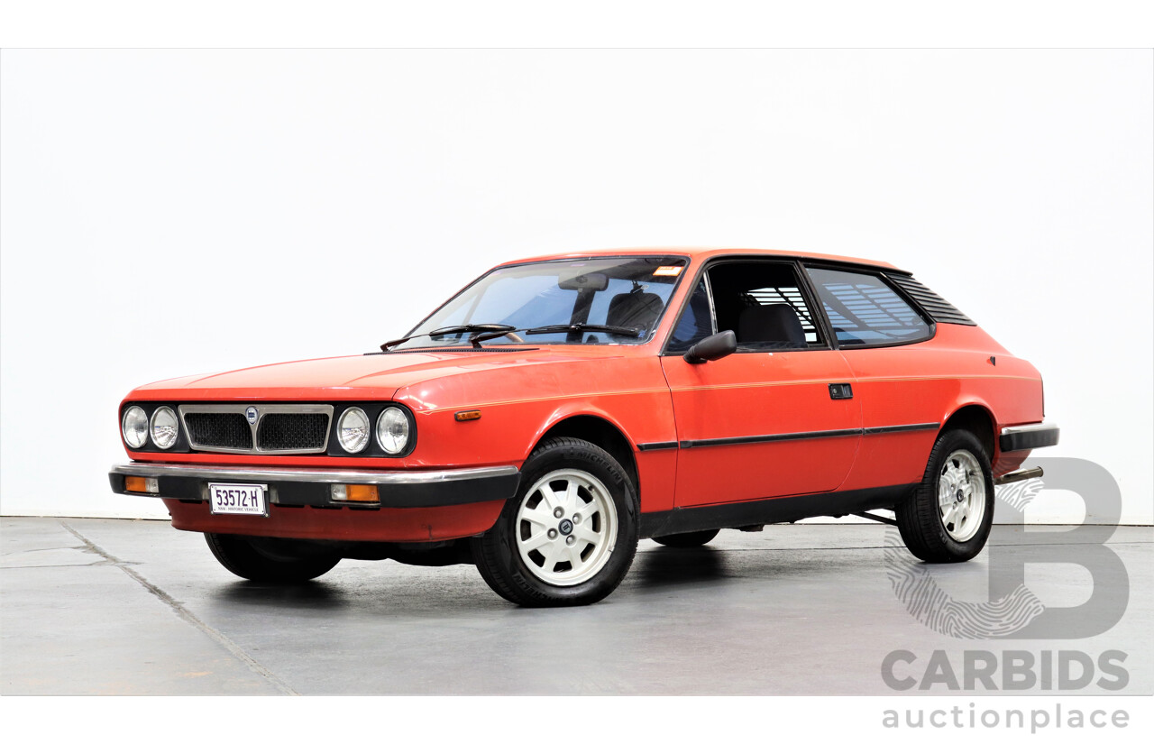 3/1984 Lancia Beta HPE Executive 2d Coupe Red 2.0L