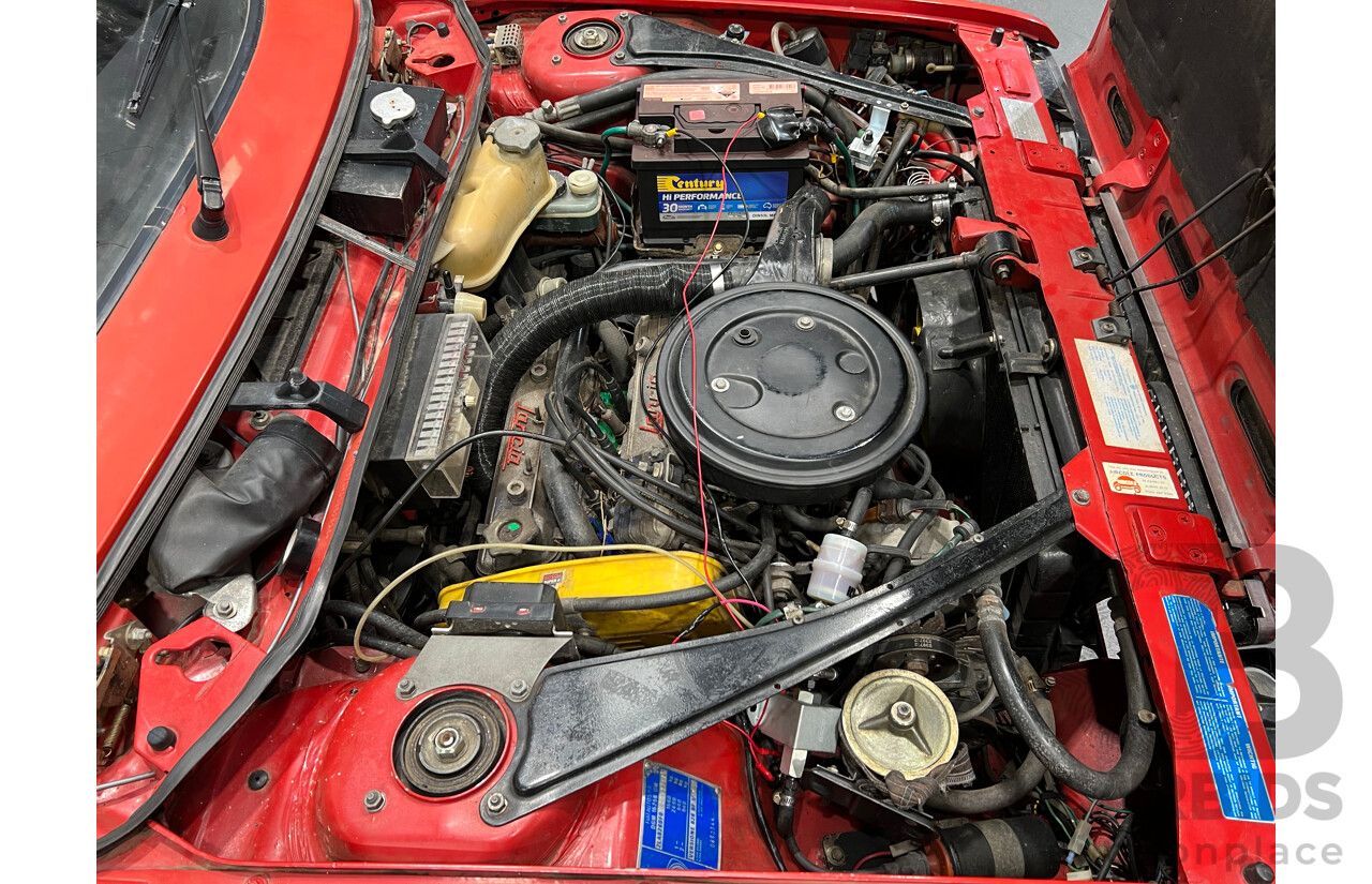 3/1984 Lancia Beta HPE Executive 2d Coupe Red 2.0L