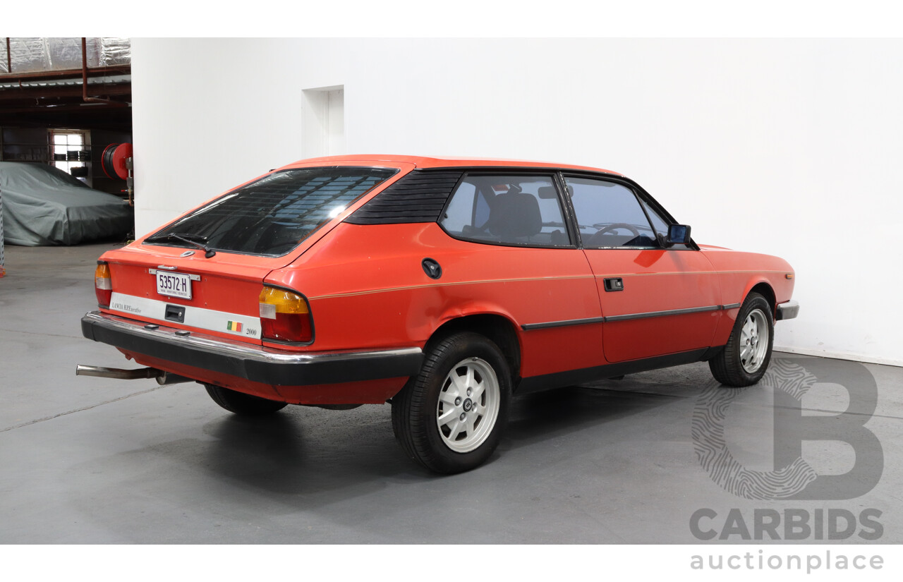 3/1984 Lancia Beta HPE Executive 2d Coupe Red 2.0L