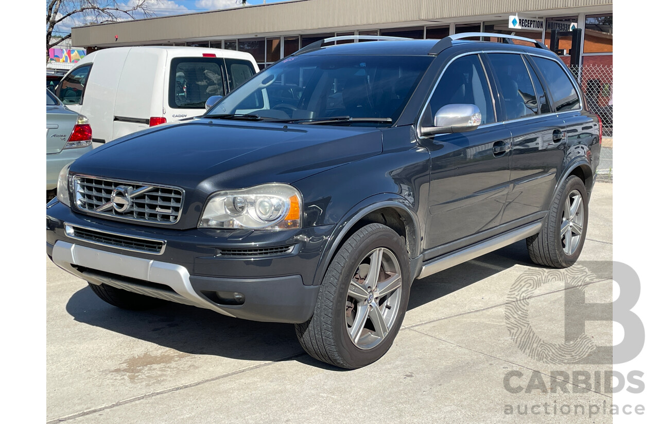 11/2011 Volvo XC90 D5 R-Design MY11 4d Wagon Grey 2.4L