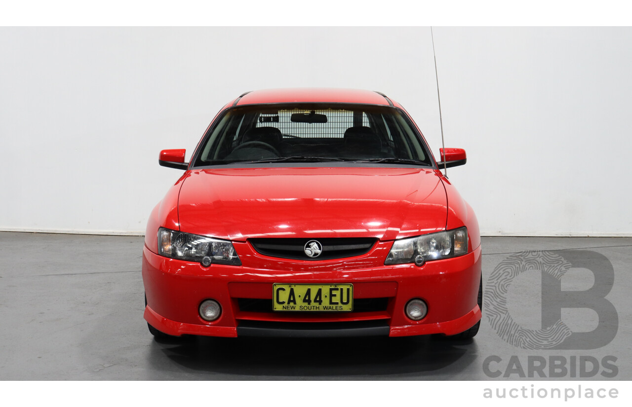 5/2003 Holden Commodore SS VY 4d Wagon Red 5.7L V8