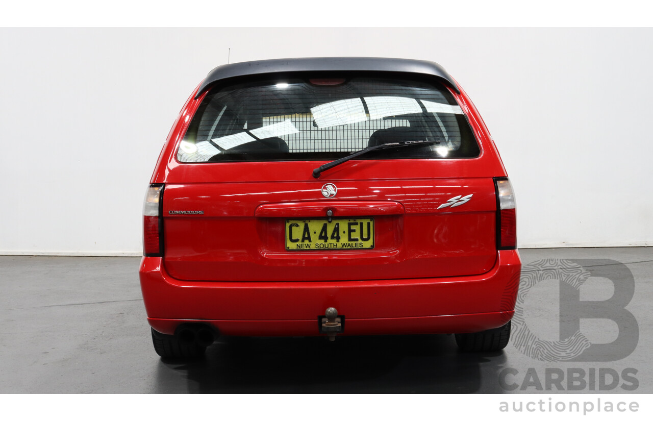 5/2003 Holden Commodore SS VY 4d Wagon Red 5.7L V8