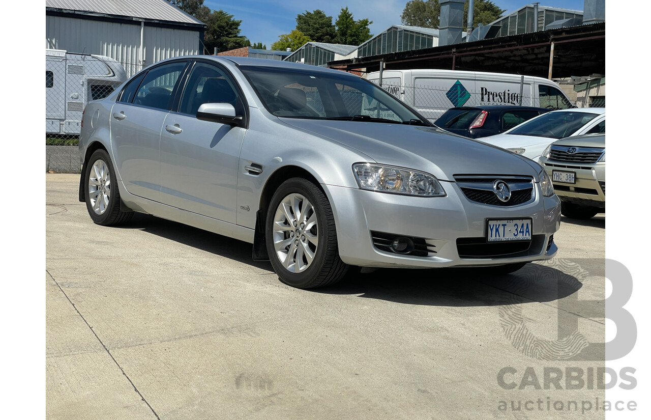 11/2010 Holden Berlina  VE II 4d Sedan Silver 3.0L