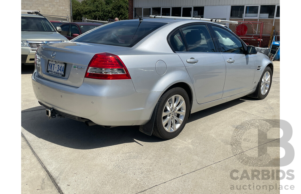 11/2010 Holden Berlina  VE II 4d Sedan Silver 3.0L