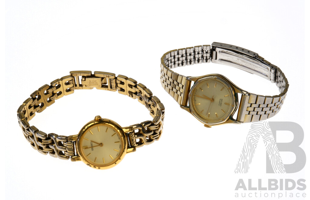 Women's Seiko Metal Band Watches