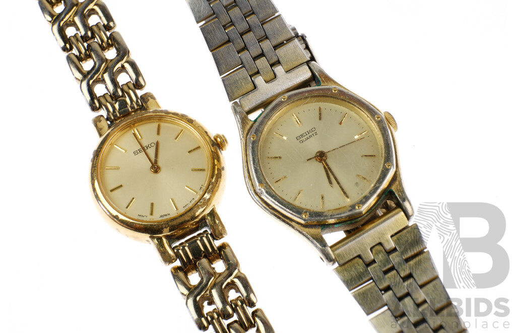 Women's Seiko Metal Band Watches