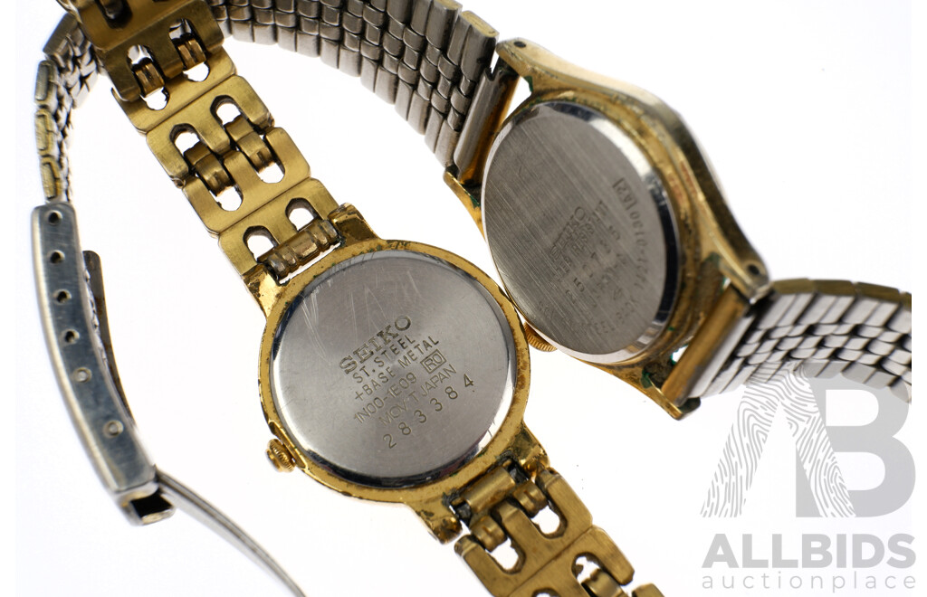 Women's Seiko Metal Band Watches