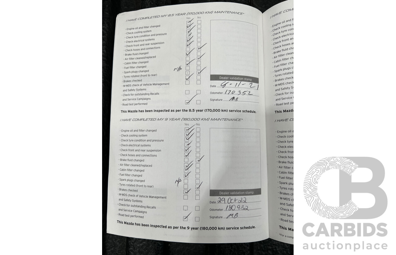 10/2013 Mazda Bt50 GT (4x4)  Dual Cab Utility White 3.2L Turbo Diesel