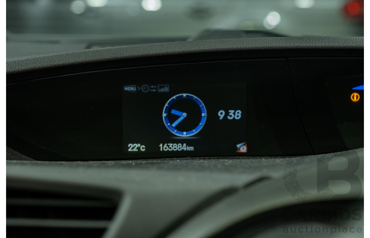 9/2012 Honda Civic VTI-S FK 5d Hatchback Red 1.8L