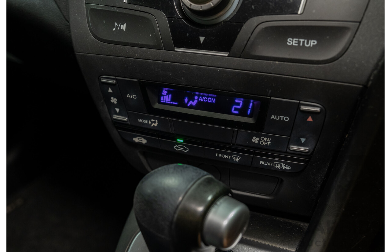 9/2012 Honda Civic VTI-S FK 5d Hatchback Red 1.8L