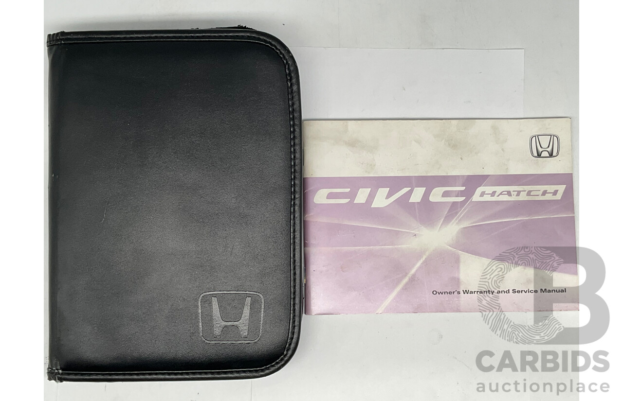 9/2012 Honda Civic VTI-S FK 5d Hatchback Red 1.8L