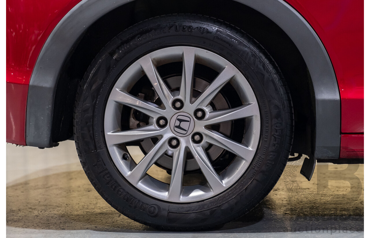 9/2012 Honda Civic VTI-S FK 5d Hatchback Red 1.8L