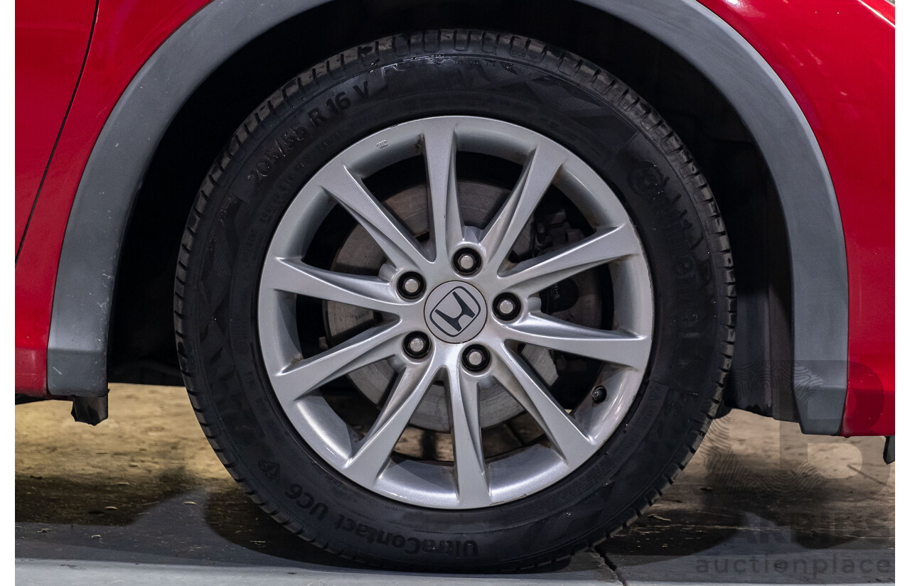 9/2012 Honda Civic VTI-S FK 5d Hatchback Red 1.8L