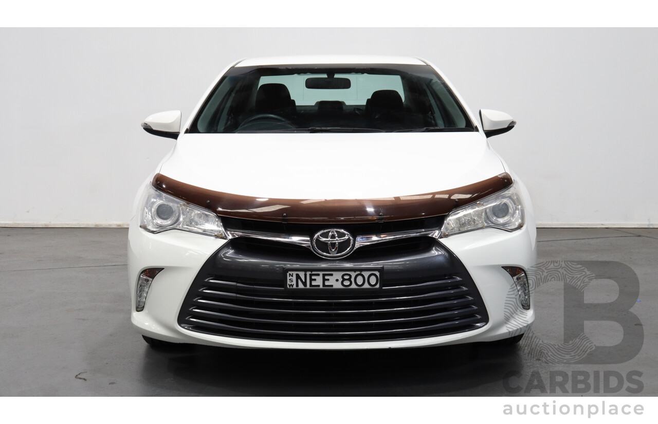 5/2015 Toyota Camry Altise ASV50R MY15 4d Sedan White 2.5L