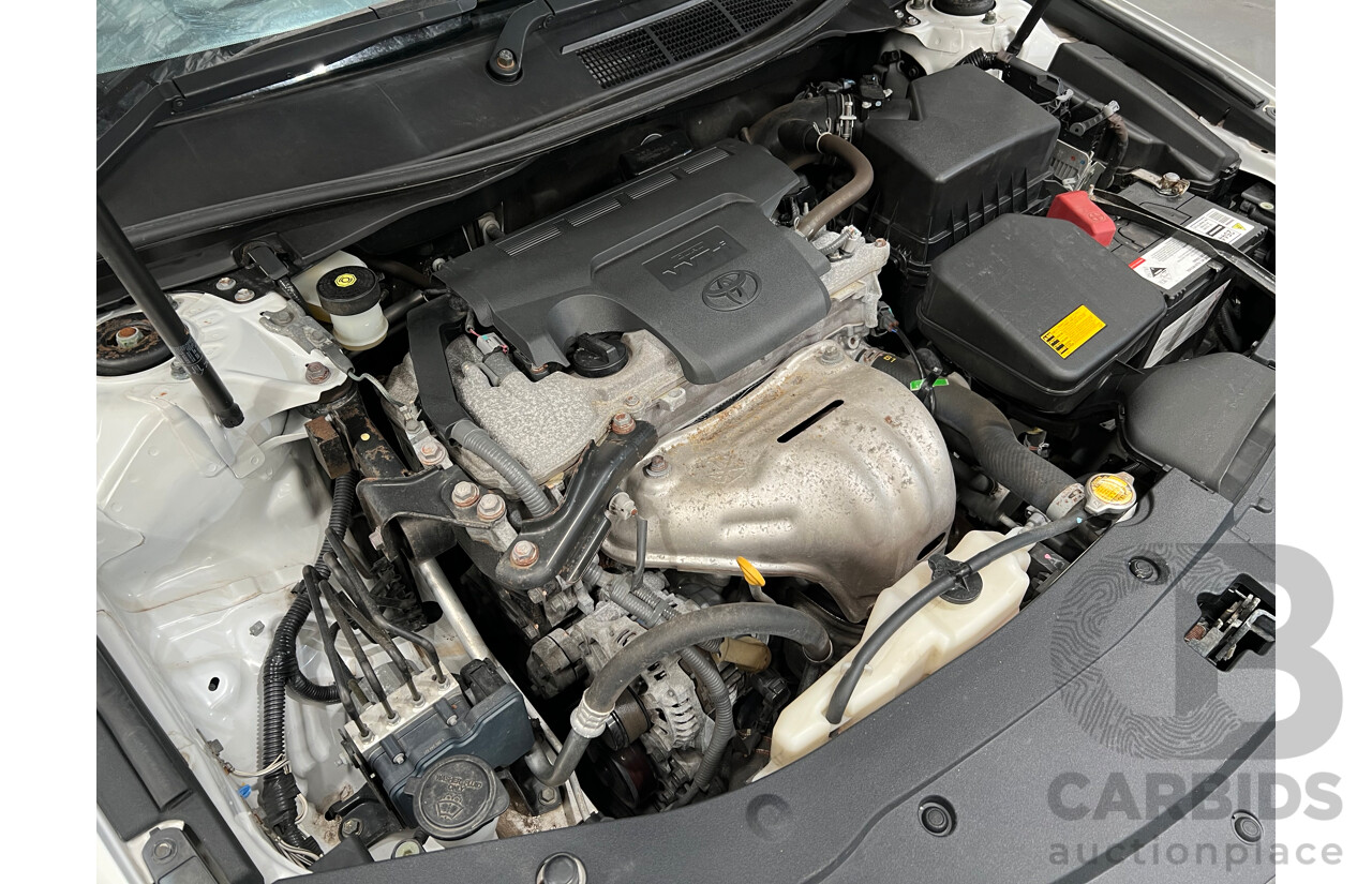 5/2015 Toyota Camry Altise ASV50R MY15 4d Sedan White 2.5L