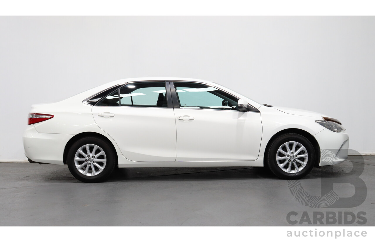 5/2015 Toyota Camry Altise ASV50R MY15 4d Sedan White 2.5L
