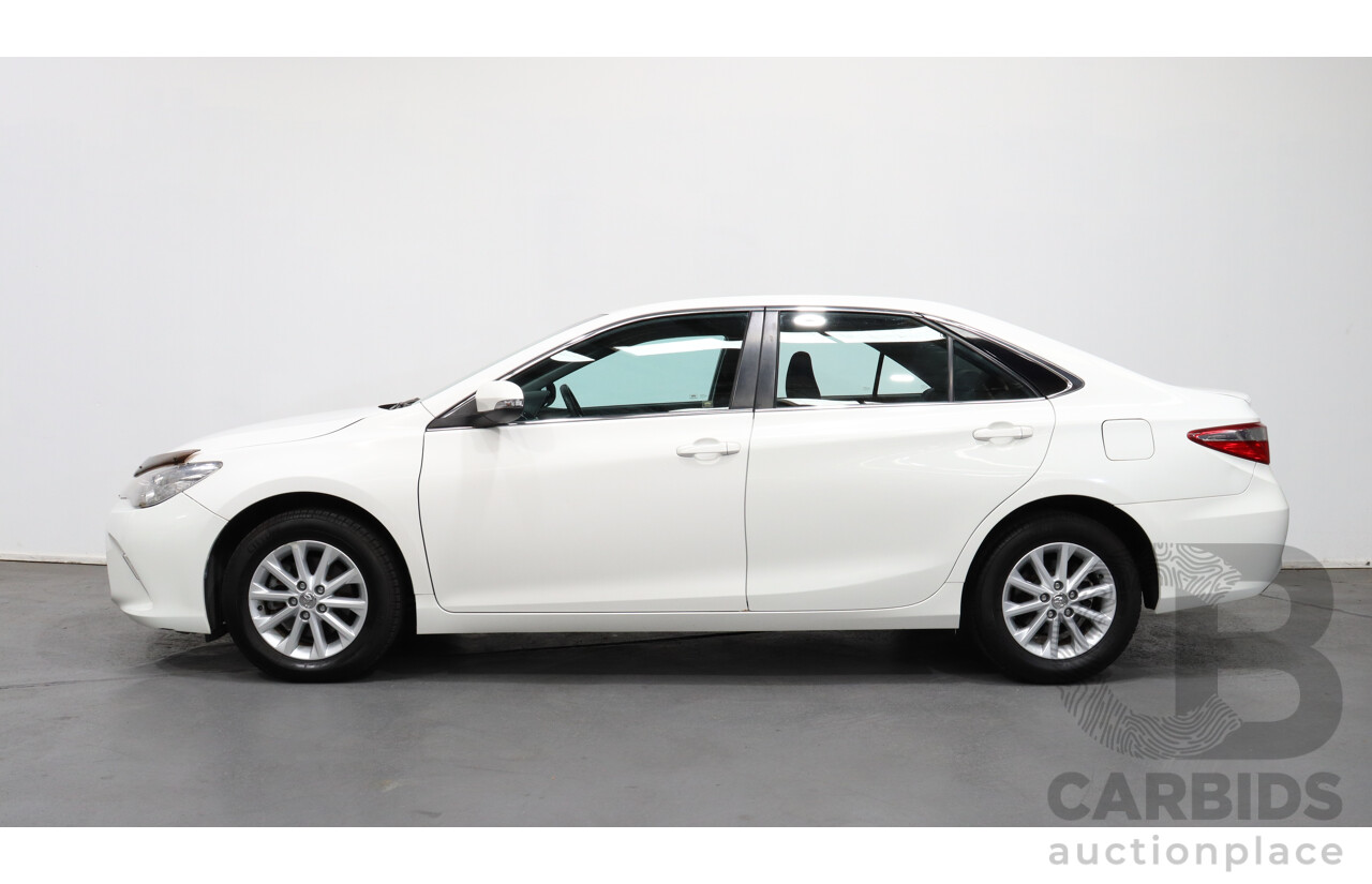 5/2015 Toyota Camry Altise ASV50R MY15 4d Sedan White 2.5L