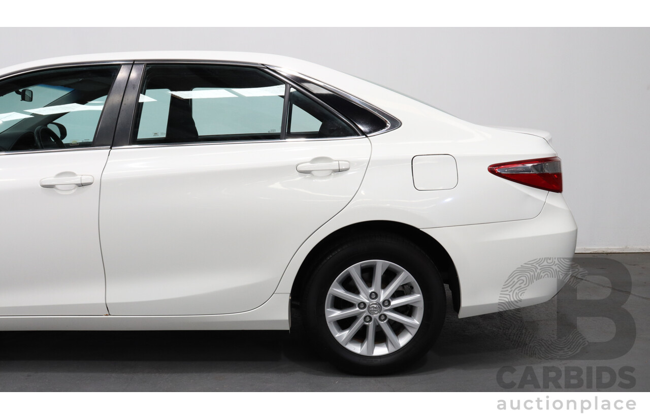 5/2015 Toyota Camry Altise ASV50R MY15 4d Sedan White 2.5L