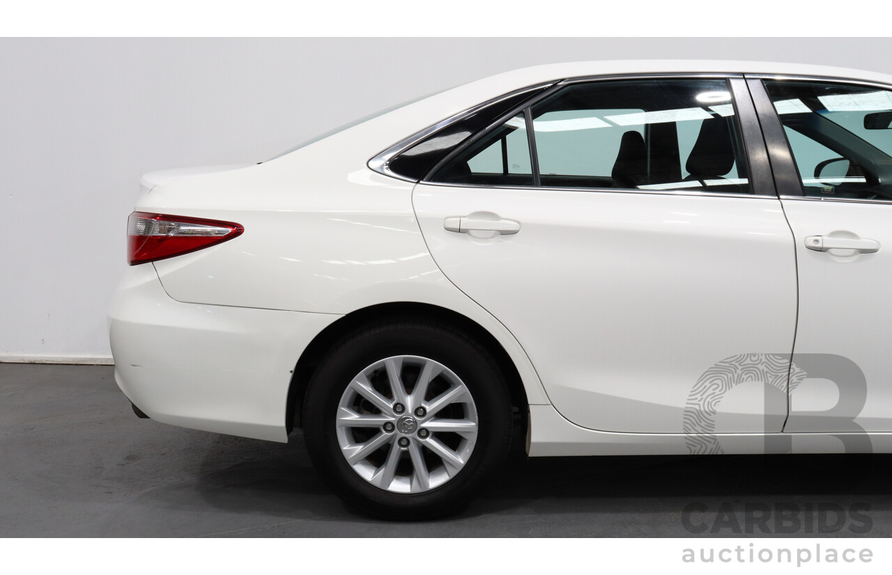 5/2015 Toyota Camry Altise ASV50R MY15 4d Sedan White 2.5L
