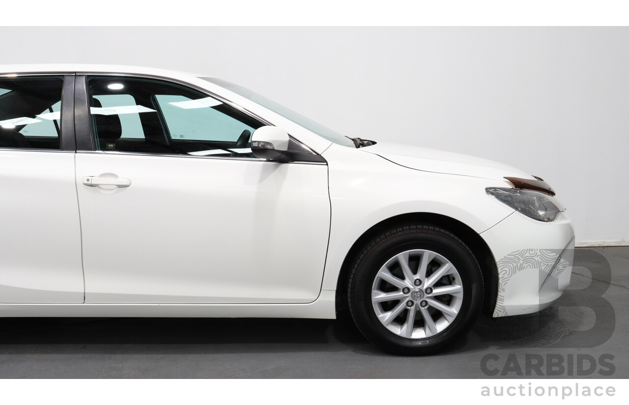 5/2015 Toyota Camry Altise ASV50R MY15 4d Sedan White 2.5L