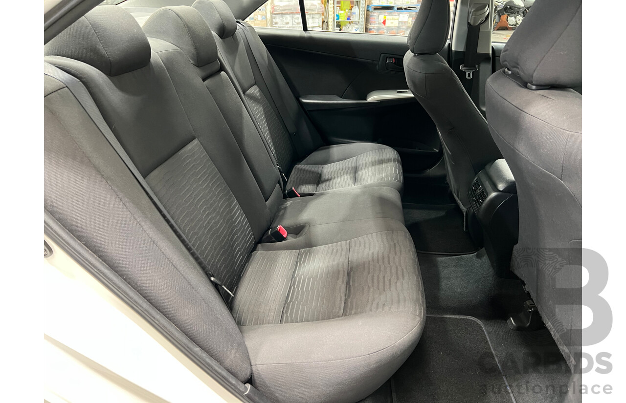 5/2015 Toyota Camry Altise ASV50R MY15 4d Sedan White 2.5L