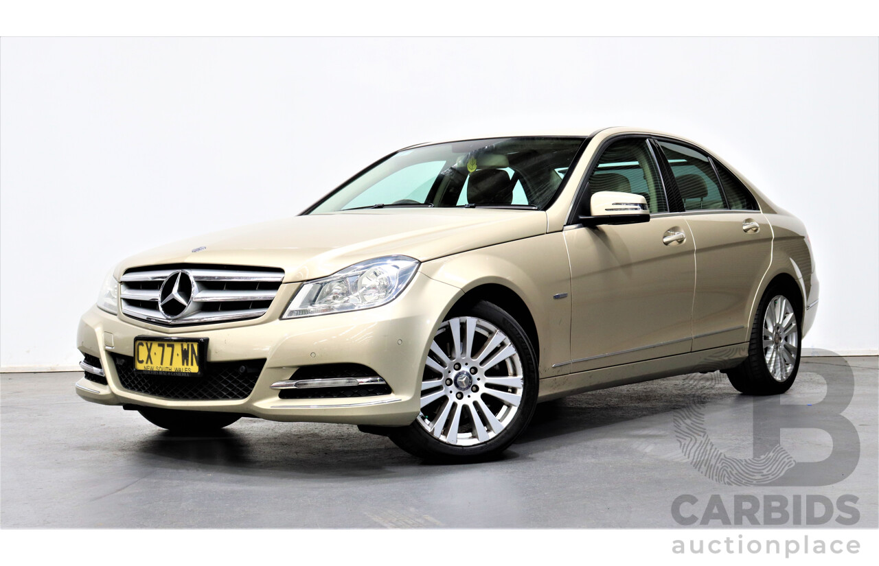 9/2011 Mercedes-Benz C250 CDI Elegance BE W204 MY11 4d Sedan Beige 2.1L Turbo Diesel