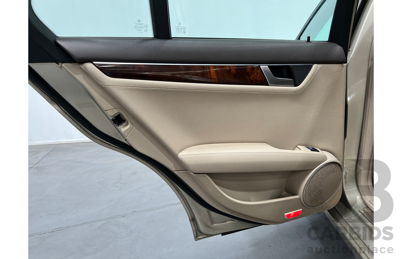 9/2011 Mercedes-Benz C250 CDI Elegance BE W204 MY11 4d Sedan Beige 2.1L Turbo Diesel