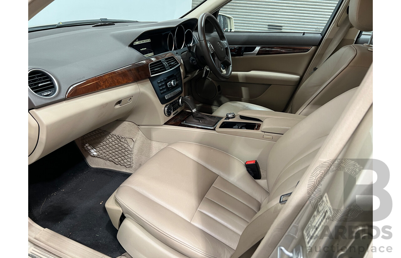9/2011 Mercedes-Benz C250 CDI Elegance BE W204 MY11 4d Sedan Beige 2.1L Turbo Diesel