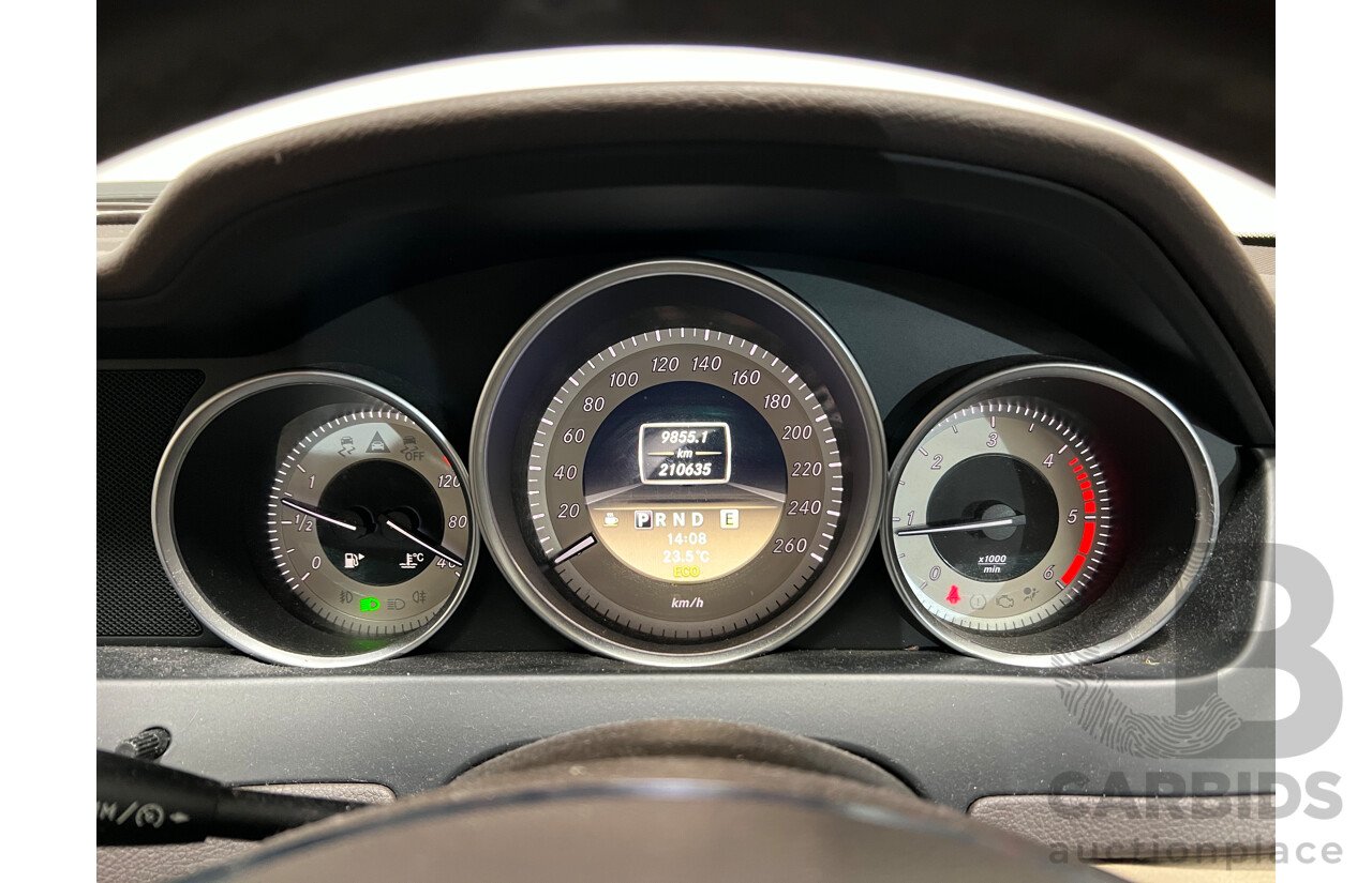 9/2011 Mercedes-Benz C250 CDI Elegance BE W204 MY11 4d Sedan Beige 2.1L Turbo Diesel