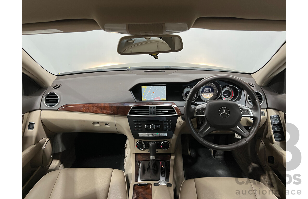 9/2011 Mercedes-Benz C250 CDI Elegance BE W204 MY11 4d Sedan Beige 2.1L Turbo Diesel