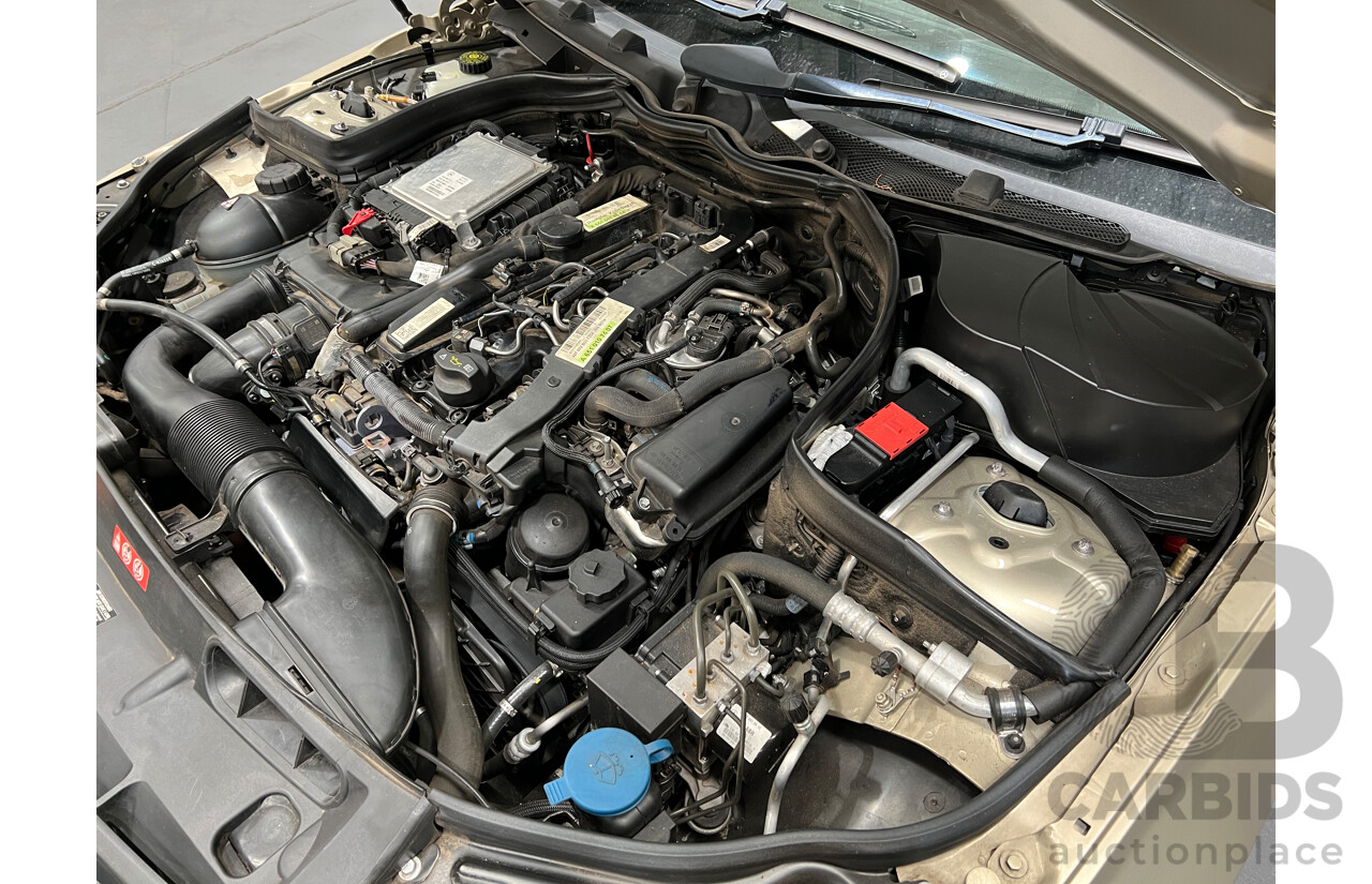 9/2011 Mercedes-Benz C250 CDI Elegance BE W204 MY11 4d Sedan Beige 2.1L Turbo Diesel