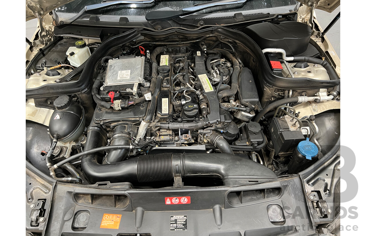 9/2011 Mercedes-Benz C250 CDI Elegance BE W204 MY11 4d Sedan Beige 2.1L Turbo Diesel