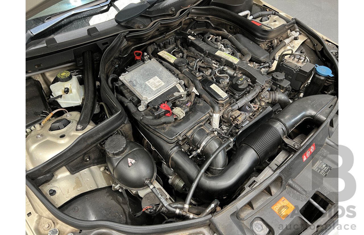 9/2011 Mercedes-Benz C250 CDI Elegance BE W204 MY11 4d Sedan Beige 2.1L Turbo Diesel