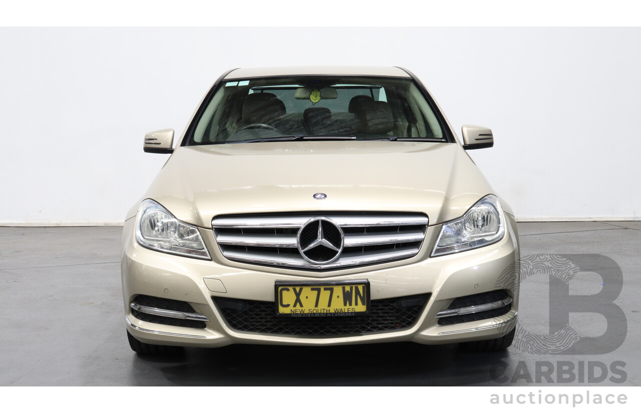 9/2011 Mercedes-Benz C250 CDI Elegance BE W204 MY11 4d Sedan Beige 2.1L Turbo Diesel