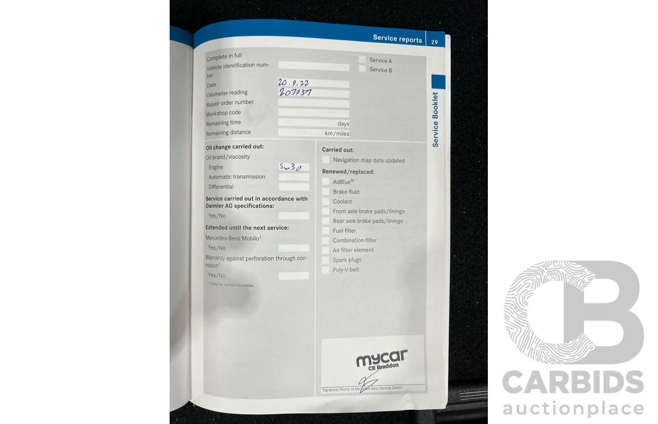 9/2011 Mercedes-Benz C250 CDI Elegance BE W204 MY11 4d Sedan Beige 2.1L Turbo Diesel