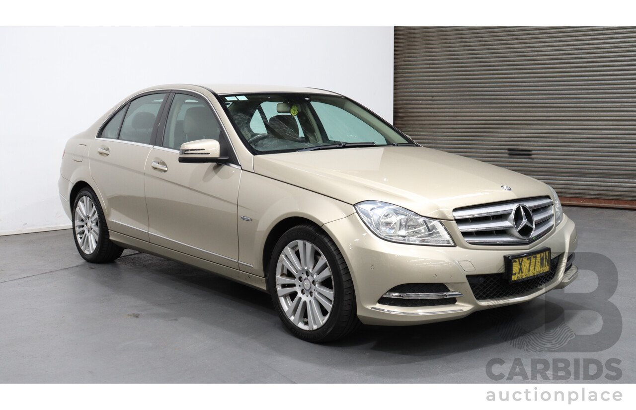 9/2011 Mercedes-Benz C250 CDI Elegance BE W204 MY11 4d Sedan Beige 2.1L Turbo Diesel