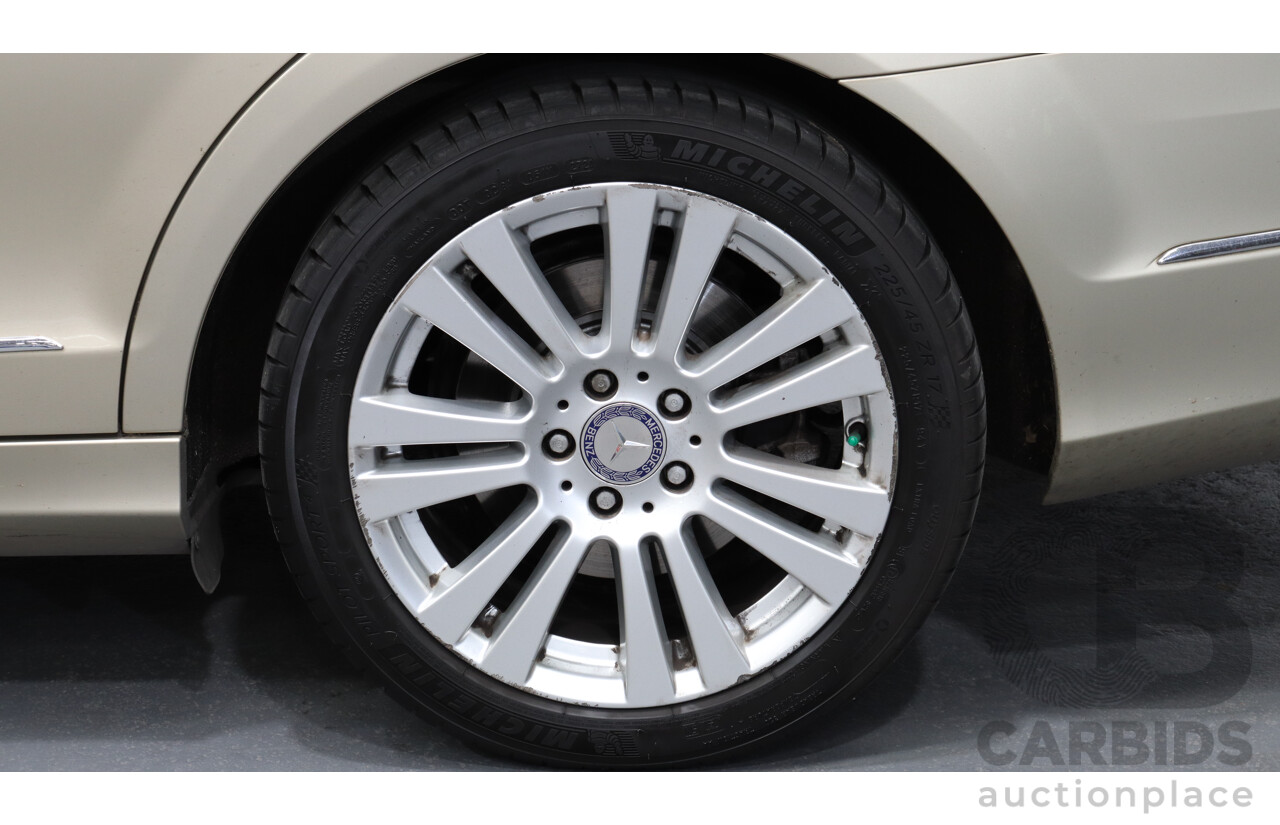 9/2011 Mercedes-Benz C250 CDI Elegance BE W204 MY11 4d Sedan Beige 2.1L Turbo Diesel