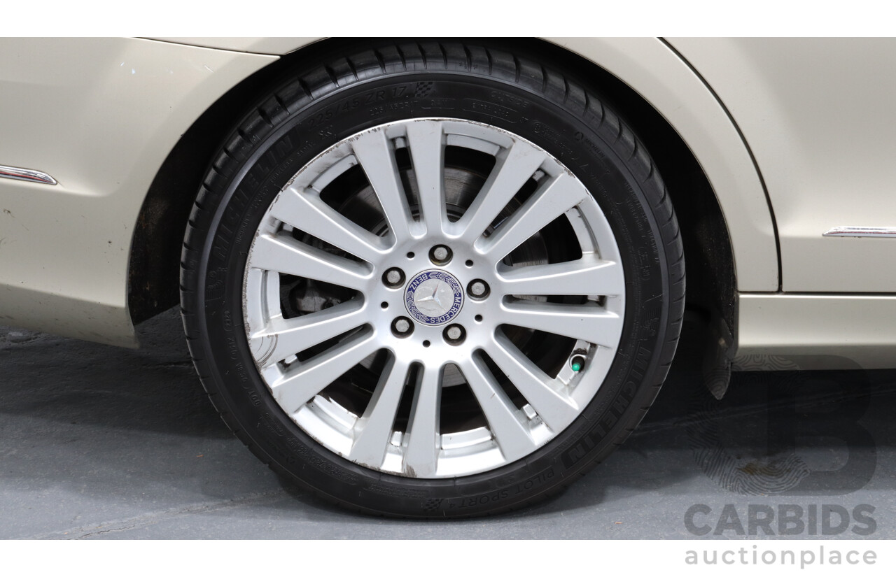9/2011 Mercedes-Benz C250 CDI Elegance BE W204 MY11 4d Sedan Beige 2.1L Turbo Diesel